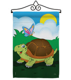 Turtle - Wildlife Nature Vertical Impressions Decorative Flags HG110040 Imported