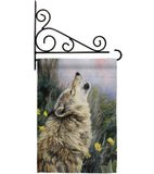 The Call - Wildlife Nature Vertical Impressions Decorative Flags HG110059 Made In USA