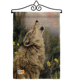 The Call - Wildlife Nature Vertical Impressions Decorative Flags HG110059 Made In USA
