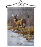 On Alert - Wildlife Nature Vertical Impressions Decorative Flags HG110062 Made In USA