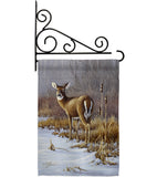 On Alert - Wildlife Nature Vertical Impressions Decorative Flags HG110062 Made In USA