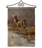 On Alert - Wildlife Nature Vertical Impressions Decorative Flags HG110062 Made In USA