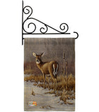 On Alert - Wildlife Nature Vertical Impressions Decorative Flags HG110062 Made In USA