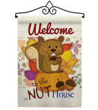 Nut House - Wildlife Nature Vertical Impressions Decorative Flags HG110087 Made In USA