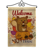 Nut House - Wildlife Nature Vertical Impressions Decorative Flags HG110087 Made In USA