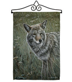 Coyote - Wildlife Nature Vertical Impressions Decorative Flags HG110089 Made In USA