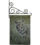 Coyote - Wildlife Nature Vertical Impressions Decorative Flags HG110089 Made In USA