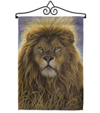 Lion - Wildlife Nature Vertical Impressions Decorative Flags HG110096 Made In USA