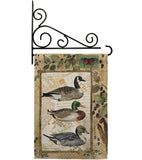 Ducks and Geese - Wildlife Nature Vertical Impressions Decorative Flags HG110108 Made In USA