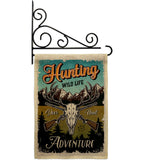 Wild Life Adventure - Wildlife Nature Vertical Impressions Decorative Flags HG110272 Made In USA