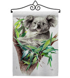 Koala - Wildlife Nature Vertical Impressions Decorative Flags HG110275 Made In USA