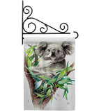 Koala - Wildlife Nature Vertical Impressions Decorative Flags HG110275 Made In USA