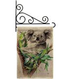 Koala - Wildlife Nature Vertical Impressions Decorative Flags HG110275 Made In USA