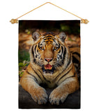 Tiger - Wildlife Nature Vertical Impressions Decorative Flags HG110279 Made In USA