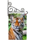 Life Of Tiger - Wildlife Nature Vertical Impressions Decorative Flags HG110281 Made In USA