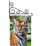 Life Of Tiger - Wildlife Nature Vertical Impressions Decorative Flags HG110281 Made In USA