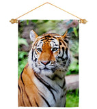 Life Of Tiger - Wildlife Nature Vertical Impressions Decorative Flags HG110281 Made In USA