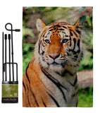 Life Of Tiger - Wildlife Nature Vertical Impressions Decorative Flags HG110281 Made In USA