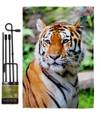 Life Of Tiger - Wildlife Nature Vertical Impressions Decorative Flags HG110281 Made In USA