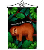 Don't Hurry - Wildlife Nature Vertical Impressions Decorative Flags HG130309 Made In USA