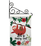 Let Hang Out - Wildlife Nature Vertical Impressions Decorative Flags HG137558 Made In USA