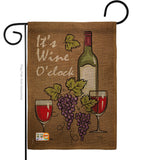 It's Wine - Wine Happy Hour & Drinks Vertical Impressions Decorative Flags HG117033 Made In USA