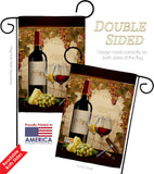 Winery - Wine Happy Hour & Drinks Vertical Impressions Decorative Flags HG117069 Made In USA