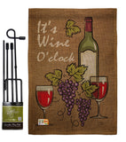 It's Wine - Wine Happy Hour & Drinks Vertical Impressions Decorative Flags HG117033 Made In USA