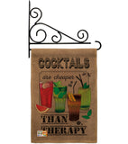 Cocktails are Cheaper - Wine Happy Hour & Drinks Vertical Impressions Decorative Flags HG117035 Made In USA