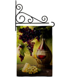 Vineyard - Wine Happy Hour & Drinks Vertical Impressions Decorative Flags HG192572 Made In USA