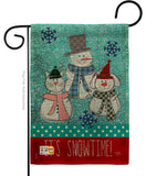 It's Snowtime - Winter Wonderland Winter Vertical Impressions Decorative Flags HG114110 Made In USA