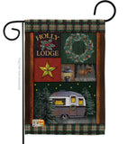 Holly Lodge - Winter Wonderland Winter Vertical Impressions Decorative Flags HG114143 Made In USA