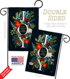 Be merry - Winter Wonderland Winter Vertical Impressions Decorative Flags HG114251 Made In USA