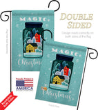 Magic Chritmas - Winter Wonderland Winter Vertical Impressions Decorative Flags HG130293 Made In USA