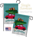 It's Winter Time - Winter Wonderland Winter Vertical Impressions Decorative Flags HG137100 Made In USA