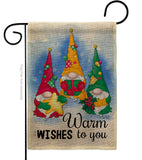 Warm Wishes - Winter Wonderland Winter Vertical Impressions Decorative Flags HG137305 Made In USA