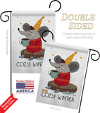 Cozy Winter - Winter Wonderland Winter Vertical Impressions Decorative Flags HG137373 Made In USA