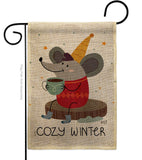Cozy Winter - Winter Wonderland Winter Vertical Impressions Decorative Flags HG137373 Made In USA