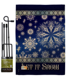 Let It Snow Dream - Winter Wonderland Winter Vertical Impressions Decorative Flags HG114076 Imported