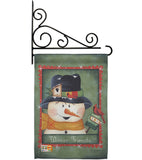 Winter Friends - Winter Wonderland Winter Vertical Impressions Decorative Flags HG114092 Made In USA