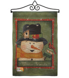 Winter Friends - Winter Wonderland Winter Vertical Impressions Decorative Flags HG114092 Made In USA