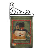 Winter Friends - Winter Wonderland Winter Vertical Impressions Decorative Flags HG114092 Made In USA