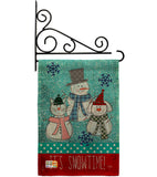 It's Snowtime - Winter Wonderland Winter Vertical Impressions Decorative Flags HG114110 Made In USA
