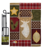 Christmas Noel - Winter Wonderland Winter Vertical Impressions Decorative Flags HG114172 Made In USA