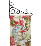 Woodland Holiday - Winter Wonderland Winter Vertical Impressions Decorative Flags HG114195 Made In USA