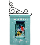 Magic Chritmas - Winter Wonderland Winter Vertical Impressions Decorative Flags HG130293 Made In USA