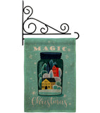 Magic Chritmas - Winter Wonderland Winter Vertical Impressions Decorative Flags HG130293 Made In USA