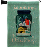 Magic Chritmas - Winter Wonderland Winter Vertical Impressions Decorative Flags HG130293 Made In USA