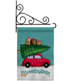 It's Winter Time - Winter Wonderland Winter Vertical Impressions Decorative Flags HG137100 Made In USA
