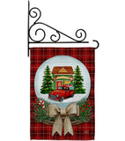 Winter Time - Winter Wonderland Winter Vertical Impressions Decorative Flags HG137331 Made In USA